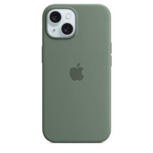 Apple iPhone 15 Silicone Case with MagSafe Case Cypress Soft touch finish NZDEPOT - NZ DEPOT