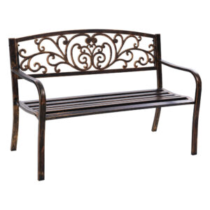 Arteferro Garden Bench C1 Bronze Pr9557 Outdoor Furniture Nz Depot - Nz Depot