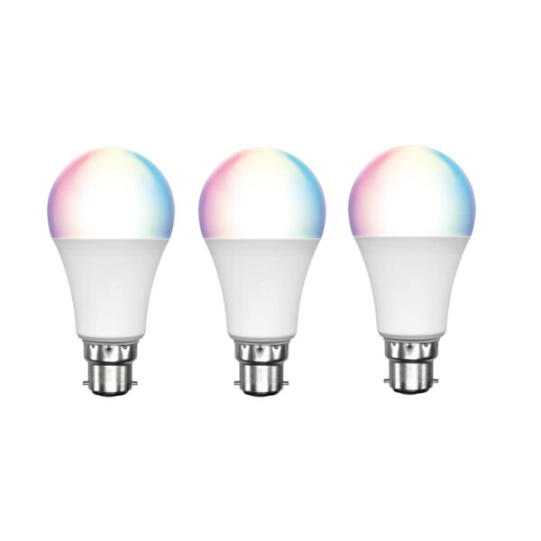 Brilliant Smart WiFi LED RGB Smart Light Bulb 3pcs Pack