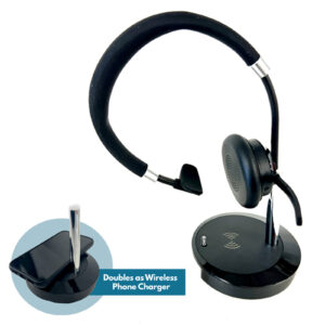 ChatBit CBX30 Bluetooth Mono Office Headset with Wireless Phone Charger NZDEPOT - NZ DEPOT