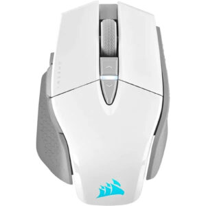 Corsair M65 RGB LED Ultra Wireless Optical Gaming Mouse - White - NZ DEPOT
