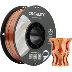 Creality PLA CR SILK Filament Red Copper 1KG Roll 1.75mm Compatible with 99 FDM 3D Printers NZDEPOT - NZ DEPOT