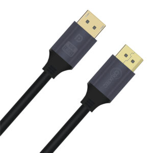 Cruxtec 2m DisplayPort 2.1 40Gbps Male to Male Cable -- (16k/30Hz & 8K/60Hz & 4K/240Hz) - NZ DEPOT