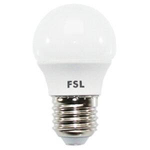 FSL LED Bulb G45-5W-E27/ES - Warm White 3000K - 470lm - Non-Dimmable - NZ DEPOT