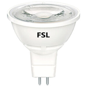 FSL LED Bulb MR16-6W - GU5.3 - Warm White 3000K - 500lm - Non-Dimmable - NZ DEPOT