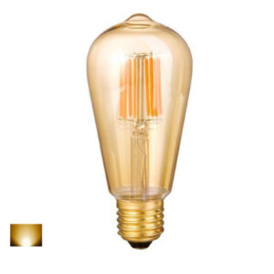 FSL LED Bulb ST64FV 7W E27 27K E27 Edison screw Vintage Filement Warm White 2700K 650lm Dimmable NZDEPOT - NZ DEPOT