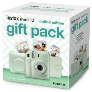 FujiFilm Instax Mini 12 Instant Camera - Green Gift Pack Limited Edition - NZ DEPOT
