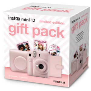 FujiFilm Instax Mini 12 Instant Camera - Pink Gift Pack Limited Edition - NZ DEPOT