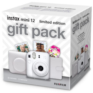 FujiFilm Instax Mini 12 Instant Camera - White Gift Pack Limited Edition - NZ DEPOT