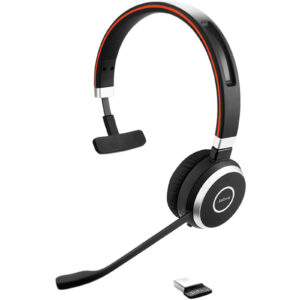 Jabra GN 6593 833 499 Evolve 65 Bluetooth Headset with Charging Stand UC Mono NZDEPOT - NZ DEPOT
