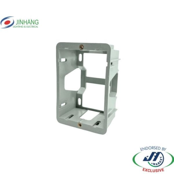 Jinhang 1 Gang Flush Box Brass Thread (200Ea) - Jhe-Fb-1Gang-200-Nz -  - Switches &Amp; Sockets - Electrical