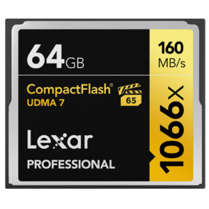 Lexar Professional Compact Flash 1066X 64GB - NZ DEPOT