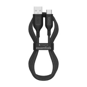 Mophie 2M Essential USB-A to USB-C Charging Cable - Black