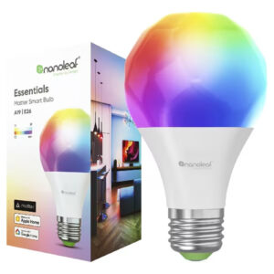 Nanoleaf Essentials Matter WiFi LED RGB Smart Light Bulb E27 maximum luminous flux of 1100lm RGB Colour adjustable and Dimmable Remote Control Enabled NZDEPOT - NZ DEPOT