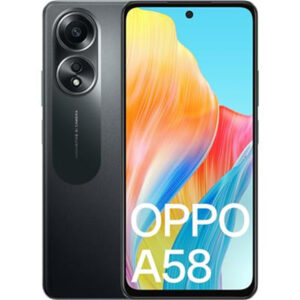 OPPO A58 Dual SIM Smartphone Glowing Black - 2 Years Warranty - NZ DEPOT
