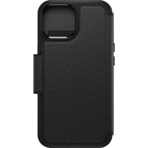 OtterBox iPhone 15 (6.1") Strada Folio Wallet Phone Case - Black - NZ DEPOT