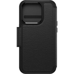 OtterBox iPhone 15 Pro (6.1") Strada Folio Wallet Phone Case - Black - NZ DEPOT