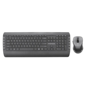 Promate PROCOMBO-10 Full Size Wireless Multimedia Keyboard & Mouse Combo - Sleep & - NZ DEPOT