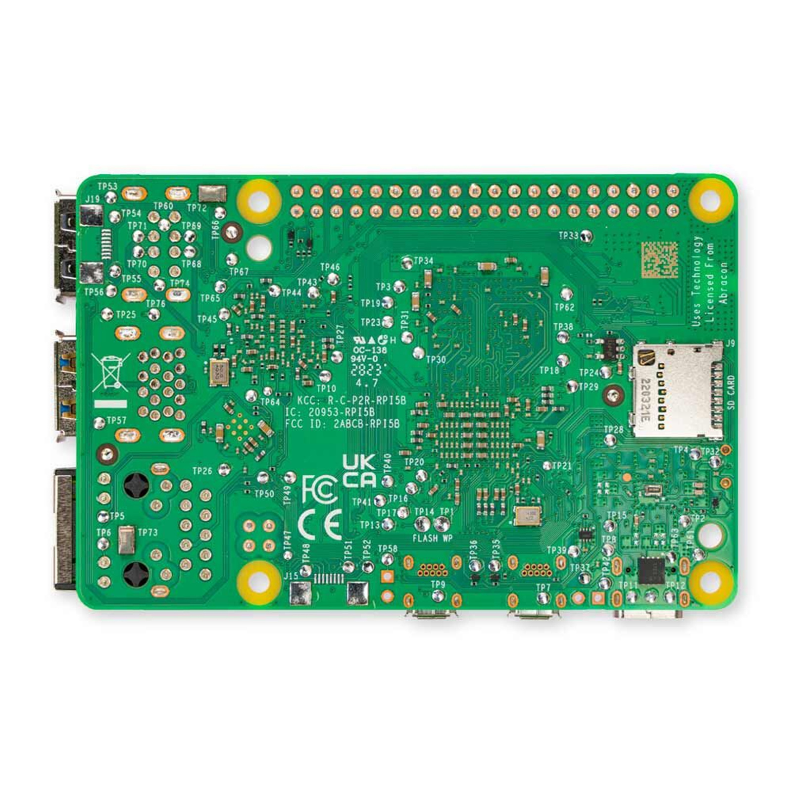 Raspberry Pi 5 Model B 8GB LPDDR4 2.4GHz Quad-Core ARM Cortex-A76, Dual ...