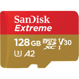 SanDisk Extreme MicroSDXC 128GB Up to 190MBs read 90MBs Write C10 U3 V30 A2 Perfect for 4G smartphones tablets and cameras Drones NZDEPOT - NZ DEPOT