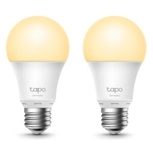 TP-Link Tapo L510E Smart Wi-Fi Dimmable LED Bulb E27 - 2-Pack - NZ DEPOT
