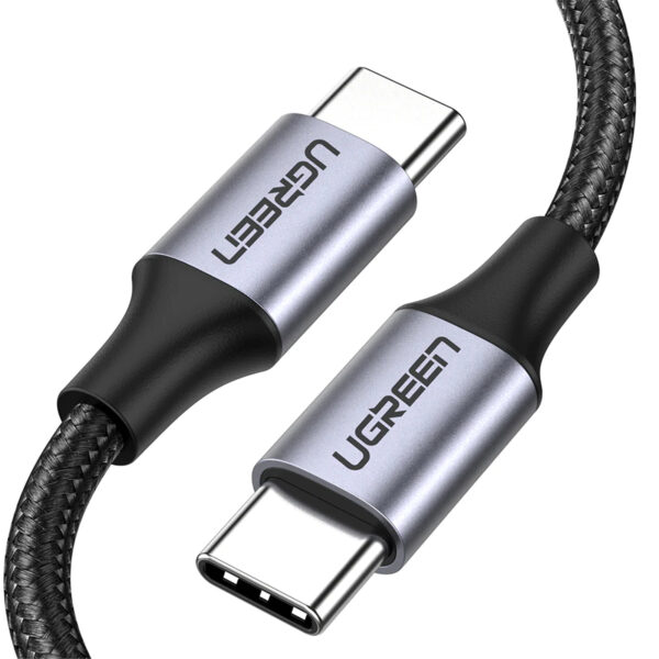 UGREEN US261 2m USB-C 2.0 Male To USB-C 2.0 Male 3A Data Cable - NZ DEPOT