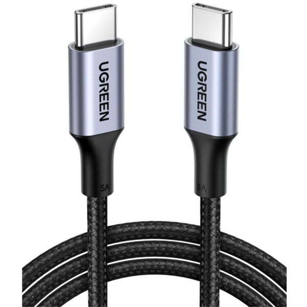 UGREEN US316 3m Type C 2.0 Male To Type C 2.0 Male 5A Data Cable - NZ DEPOT