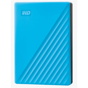 WD My Passport 4TB Portable External HDD - Blue - NZ DEPOT
