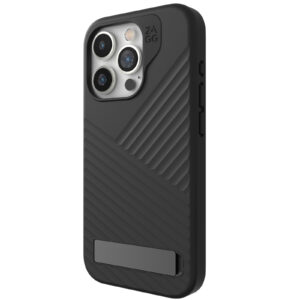 ZAGG iPhone 15 Pro (6.1") Denali Snap with Kick Stand Phone Case - Black - Magsafe Compatible with Kick Stand - NZ DEPOT