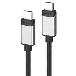 Alogic ULTRA FAST + USB 2.0 USB-C TO USB-C CABLE 1M - 5A/ 480MBPS - SPACE GREY - NZ DEPOT