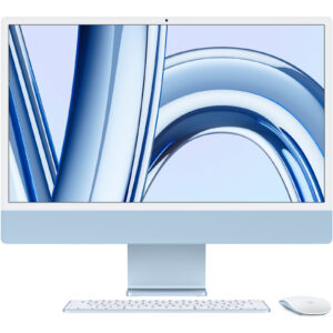 Apple iMac 24" 4.5K Retina Display with Apple M3 Chip (Blue) - NZ DEPOT