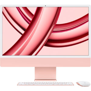 Apple iMac 24" 4.5K Retina Display with Apple M3 Chip (Pink) - NZ DEPOT