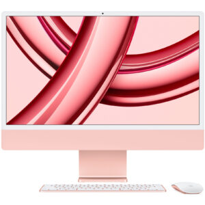 Apple iMac 24 4.5K Retina Display with Apple M3 Chip Pink NZDEPOT - NZ DEPOT