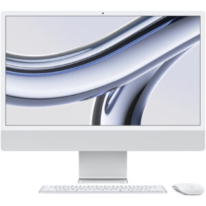 Apple iMac 24" 4.5K Retina Display with Apple M3 Chip (Silver) - NZ DEPOT