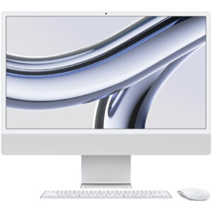 Apple iMac 24 4.5K Retina Display with Apple M3 Chip Silver NZDEPOT - NZ DEPOT