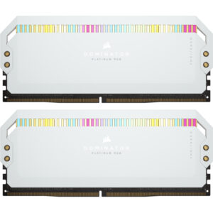 Corsair DOMINATOR PLATINUM RGB 32GB DDR5 Desktop RAM White NZDEPOT - NZ DEPOT