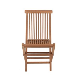 Teak wood Folding Chair x2