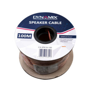 Dynamix CA-SPK18-100 100M 18AWG Speaker Cable - NZ DEPOT