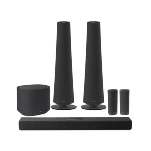 Harman Kardon Citation Ultimate Luxury 710W 5.1 Home Theatre Surround Sound System Bundle - Black - Citation Tower Speakers + Citation Soundbar 700 + Citation Subwoofer + Citation Surround Speakers - NZ DEPOT