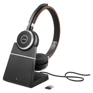 Jabra GN 6599 833 399 Evolve 65 SE Bluetooth Headset with Charging Stand MS Stereo NZDEPOT - NZ DEPOT