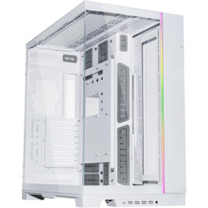 Lian Li O11D EVO XL White ATX MidTower Gaming Case Tempered Glass CPU Cooler Supports Upto 167mm GPU Support Upto 460mm 8x PCI 420mm Rad Supported Front IO 4x USB 1x Type C HD Audio NZDEPOT - NZ DEPOT