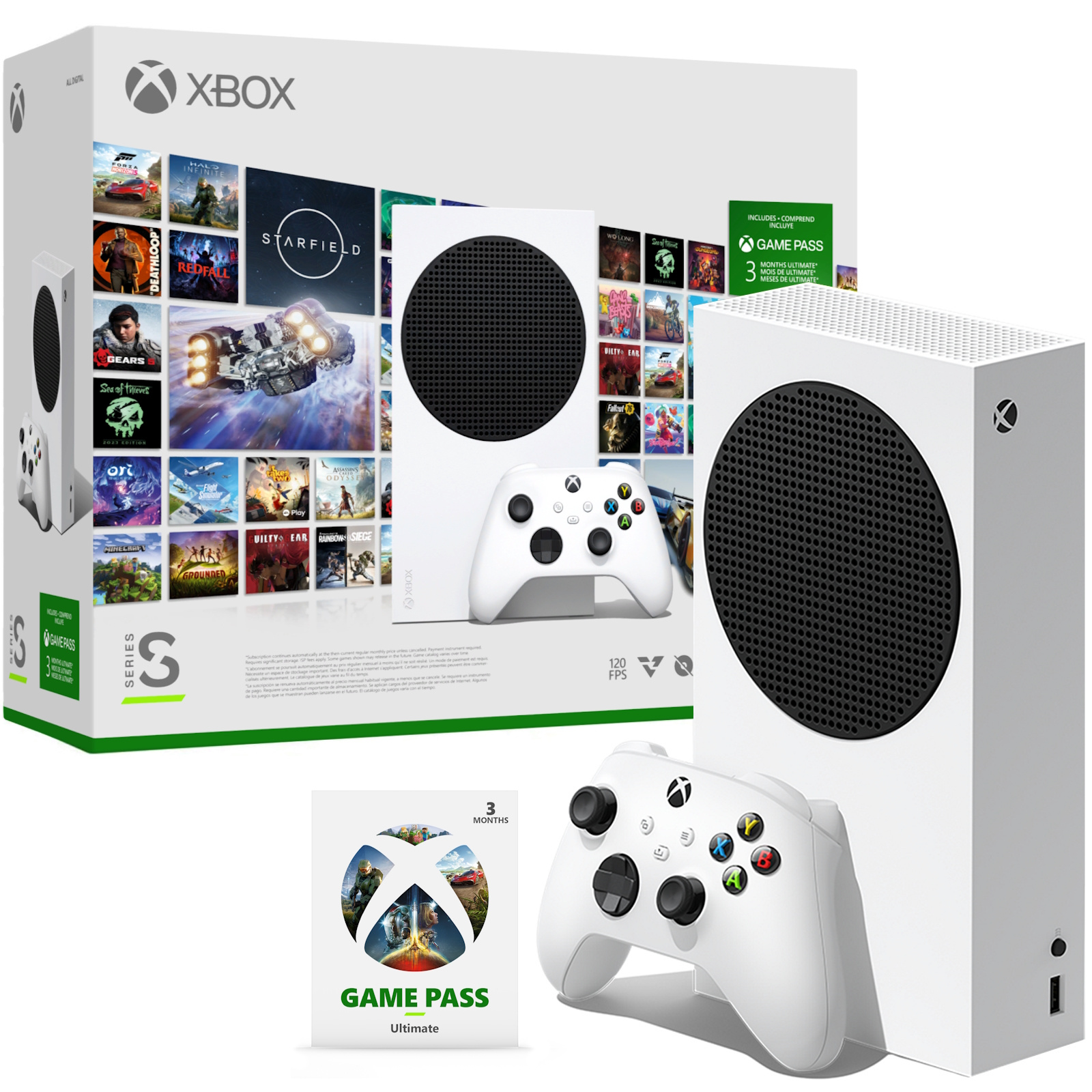 Microsoft Xbox Series S 512GB Console - Starter Bundle