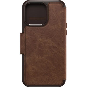 OtterBox iPhone 15 Pro Max (6.7") Strada Folio Magsafe Case - Brown - NZ DEPOT