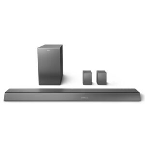 Philips TAB8967 5.1.2 Channel Soundbar with 8" Wireless Subwoofer + Surround Speakers