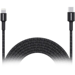 RockRose Liberty 2m USB-C to Lightning Cable - 20W PD Fast Charging - NZ DEPOT