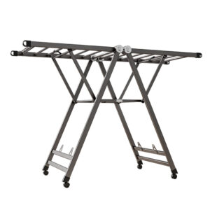 SOGA 1.4m Portable Wing Shape Clothes Drying Rack Foldable Space-Saving Laundry Holder, Home & Living, Laundry, Drying Racks, , ,  - NZ DEPOT 1