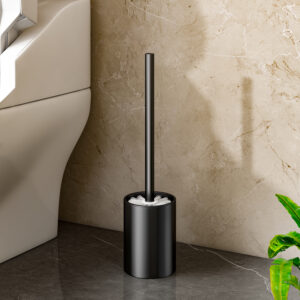 SOGA 27cm Wall-Mounted Toilet Brush with Holder Bathroom Cleaning Scrub Black, Home & Living, Bathroom, Bathroom Accessories, Other, ,  - NZ DEPOT 2