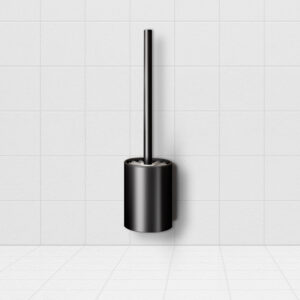 SOGA 27cm Wall-Mounted Toilet Brush with Holder Bathroom Cleaning Scrub Black, Home & Living, Bathroom, Bathroom Accessories, Other, ,  - NZ DEPOT 1