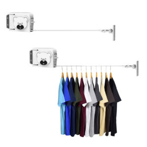 SOGA 2X 160mm Wall-Mounted Clothes Line Dry Rack Retractable Space-Saving Foldable Hanger White, Home & Living, Laundry, Drying Racks, , ,  - NZ DEPOT 1