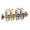 SOGA 49cm Wall-Mounted Slipper Organiser Adhesive Storage Space-Saving Wall Rack, Home & Living, Bathroom, Bathroom Accessories, Other, ,  - NZ DEPOT 1
